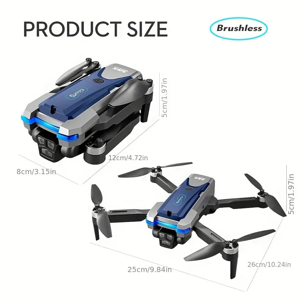 S8S Drone lipat 5G Wifi 8K HD, - Drone Gps Module ulasan dan harga