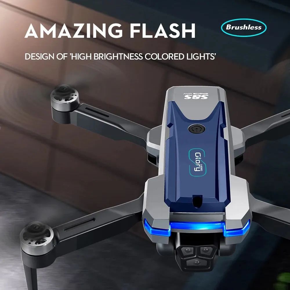 S8S Drone lipat 5G Wifi 8K HD, - Drone Gps Module ulasan dan harga